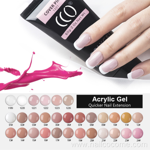 CCO New Arrival Easy To Apply OEM Acrylic Gel Polish For Nail Art Polish Wholesale Poly Gel